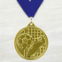 Medalla de Metal de Fútbol de 2" con cinta MDL510
